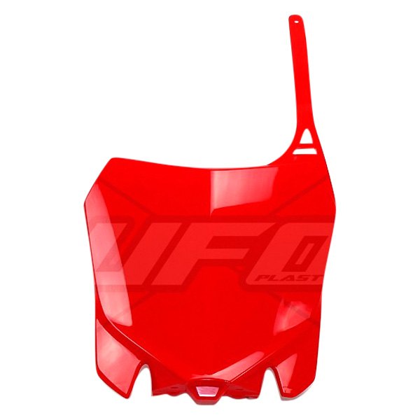 UFO Plast® - Front Red Plastic Number Plate