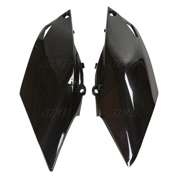 UFO Plast® - Black Plastic Side Panels for Single Pipe