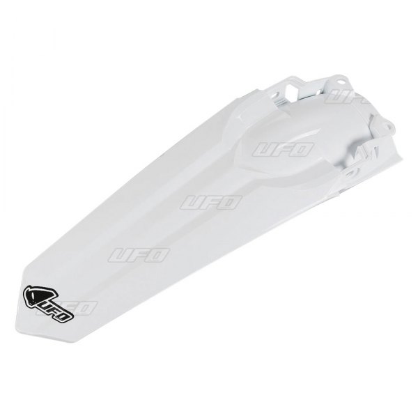 UFO Plast® - MX Rear White Plastic Fender