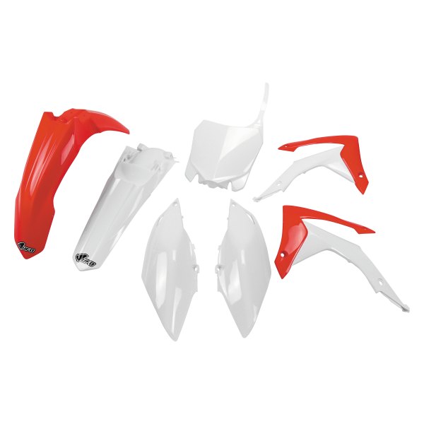 UFO Plast® - White/Red (OEM) Plastic Complete Kit