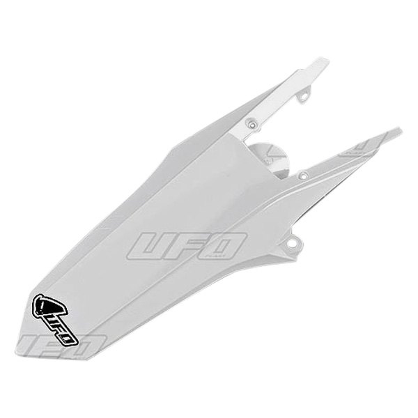 UFO Plast® - Rear White Plastic Fender