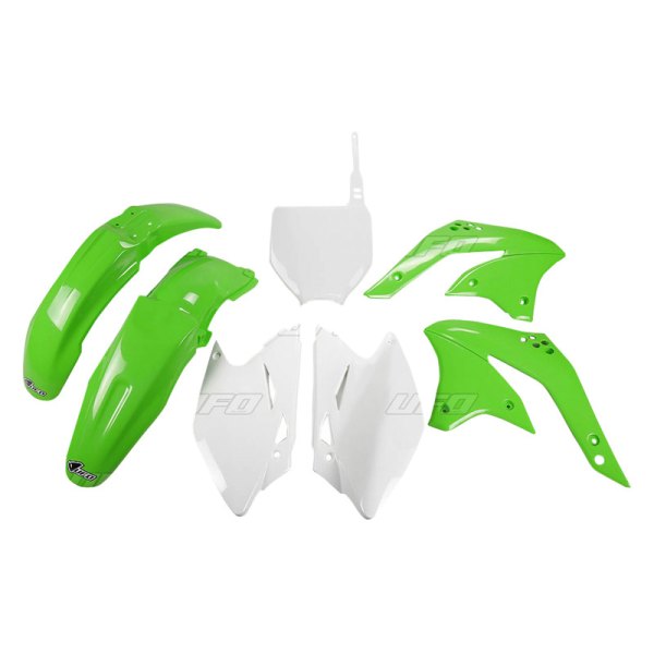 UFO Plast® - Green/White (OEM) Plastic Complete Kit