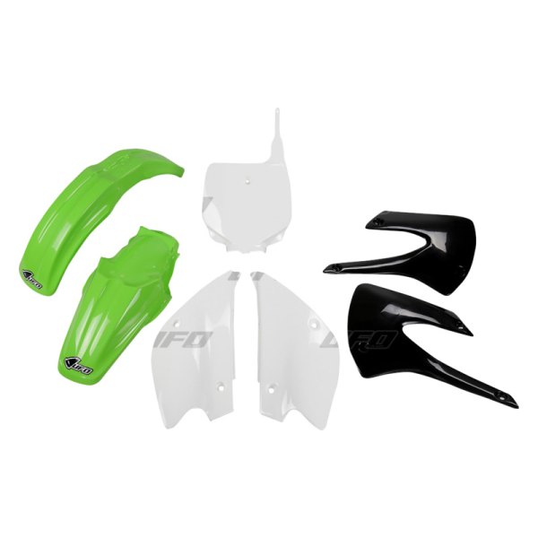 UFO Plast® - Green/White/Black (OEM) Plastic Complete Kit