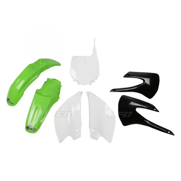 UFO Plast® - Restyle Green/White/Black (OEM) Plastic Complete Kit