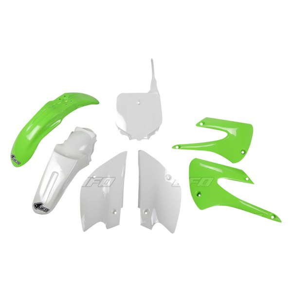 UFO Plast® - Restyle Green/White (OEM) Plastic Complete Kit