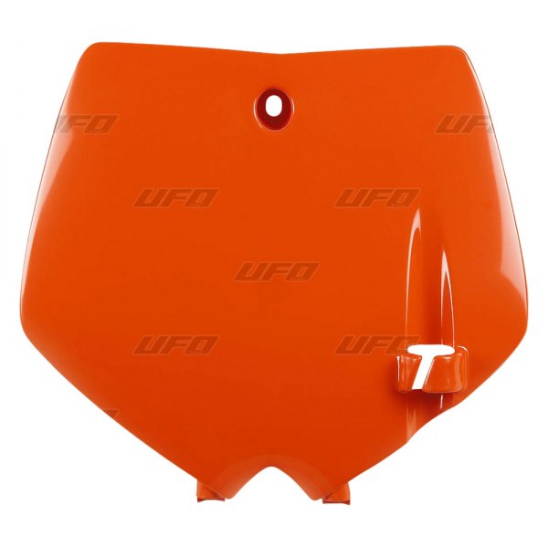 UFO Plast® - Front Orange Plastic Number Plate