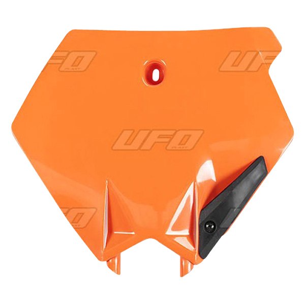 UFO Plast® - Front Orange Plastic Number Plate
