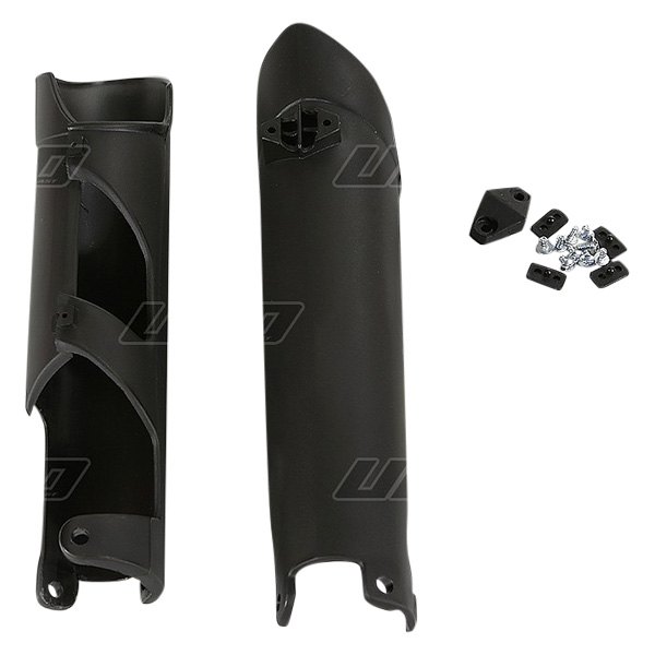 UFO Plast® - Replacement Black Plastic Fork Slider Protectors