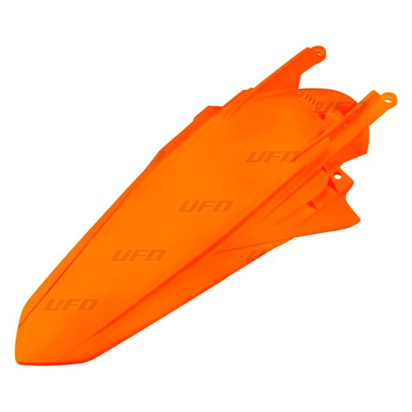 UFO Plast® - MX Rear Flo-Orange Plastic Fender