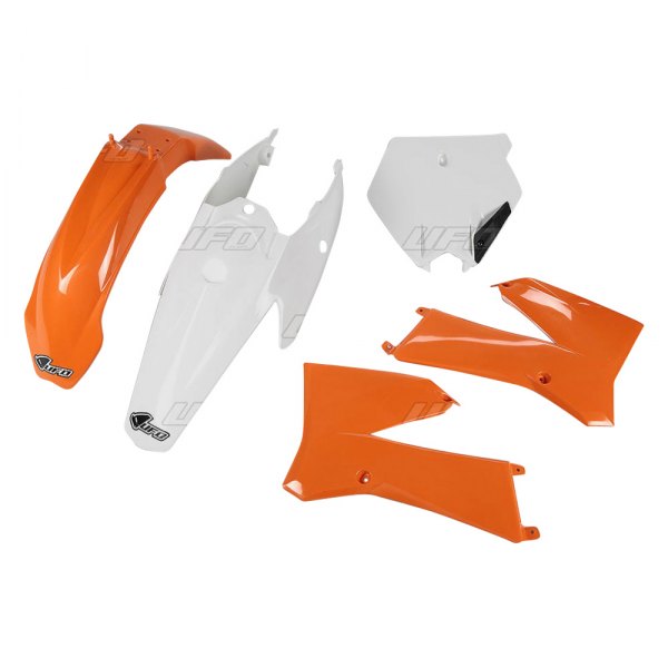 UFO Plast® - Orange/White (OEM) Plastic Complete Kit