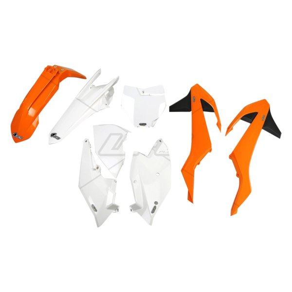 UFO Plast® - Orange/White (OEM) Plastic Complete Kit