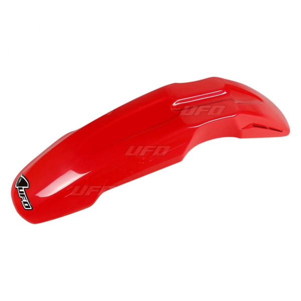 UFO Plast® - Supermoto™ Spade Front Red Plastic Fender