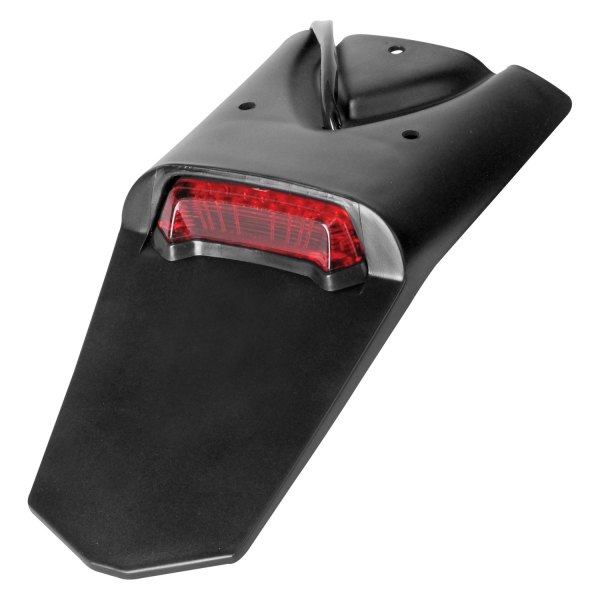 UFO Plast® - Phantom Style Black License Plate Holder with LED Tail/Stop Light