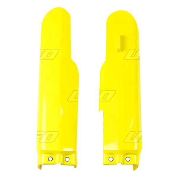 UFO Plast® - Replacement Yellow Plastic Fork Slider Protectors