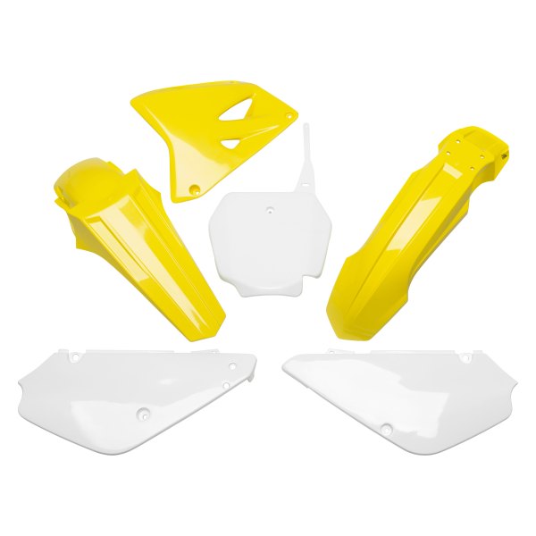 UFO Plast® - Restyle Yellow/White (OEM) Plastic Complete Kit