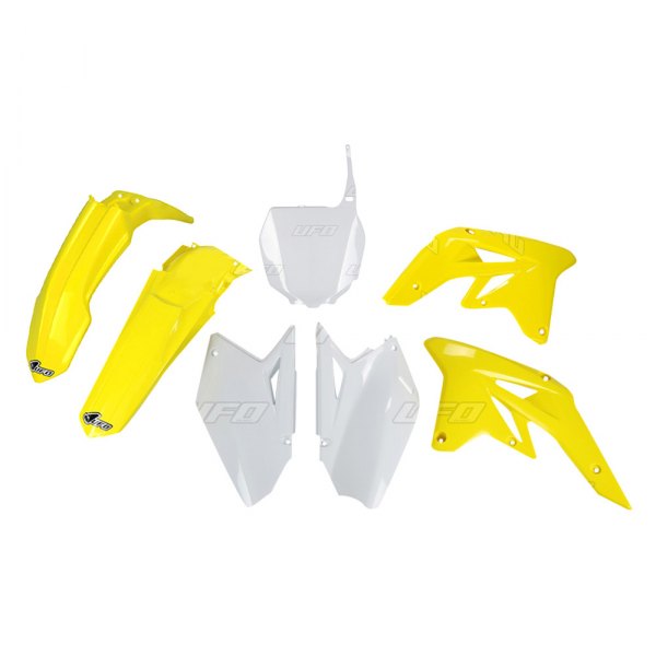 UFO Plast® - White/Yellow (OEM) Plastic Complete Kit