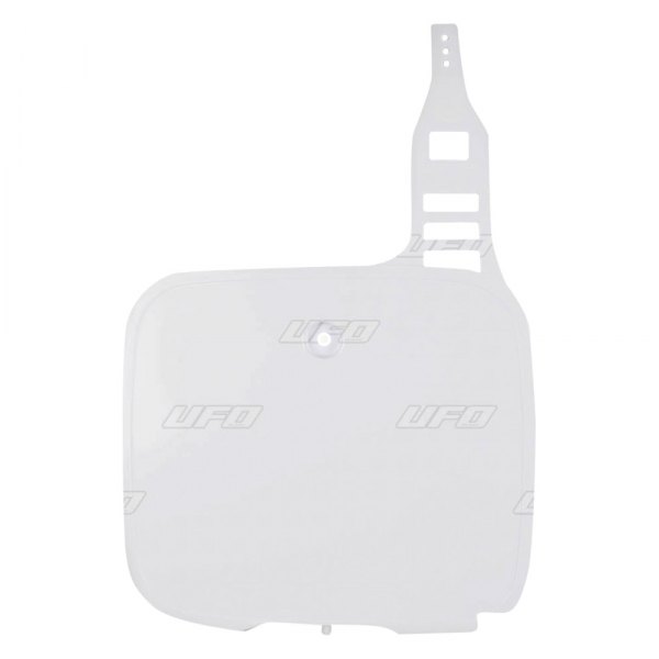 UFO Plast® - Front White Plastic Number Plate