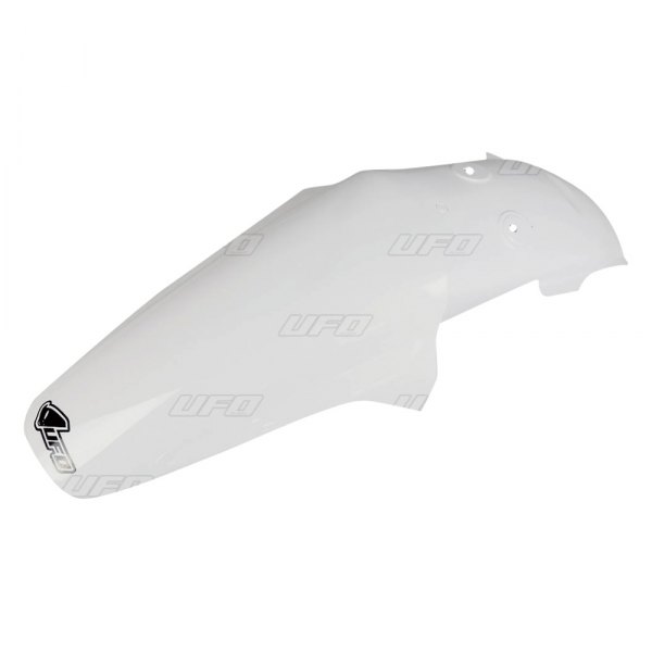 UFO Plast® - MX Rear White Plastic Fender
