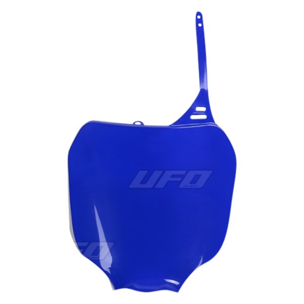 UFO Plast® - Front Reflex Blue Plastic Number Plate