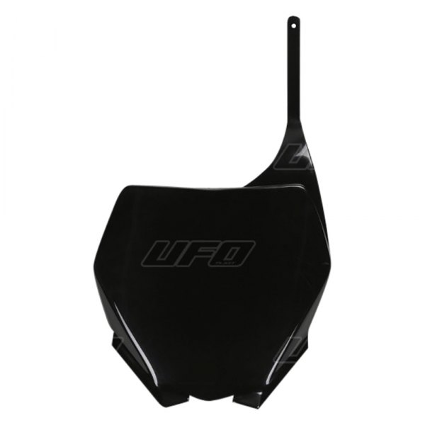 UFO Plast® - Front Black Plastic Number Plate