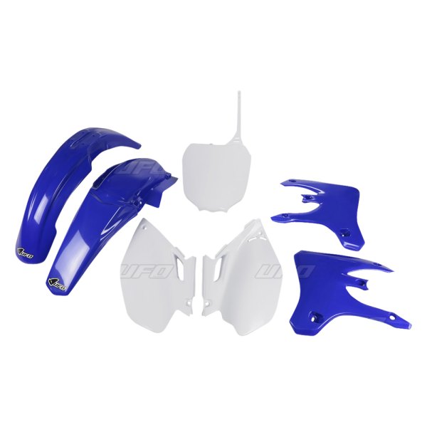 UFO Plast® - White/Blue (OEM) Plastic Complete Kit