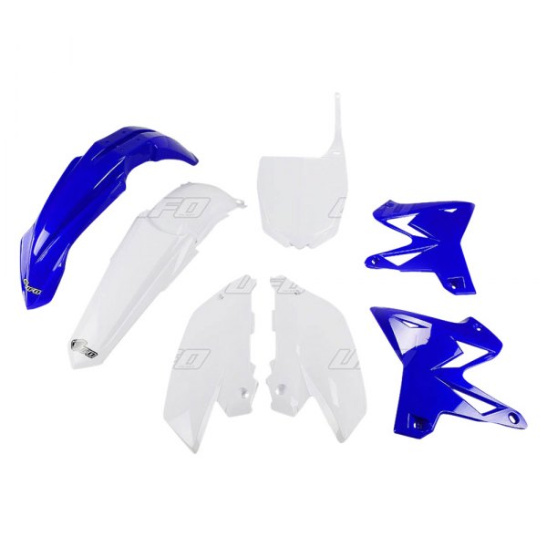 UFO Plast® - Restyle White/Blue (OEM) Plastic Complete Kit
