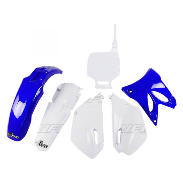 UFO Plast® - White/Blue (OEM) Plastic Complete Kit