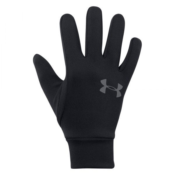 Under Armour® - Armour™ Liner 2.0 X-Large Black/Graphite Knit/Plush Touch Wrist Gloves