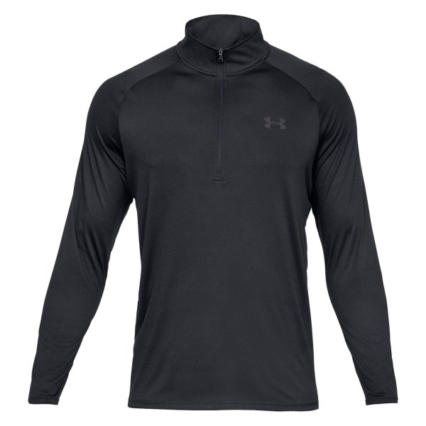 Under Armour® - Tech™ 2.0 1/2 Zip Men's Long Sleeve Shirt (Medium, Black)