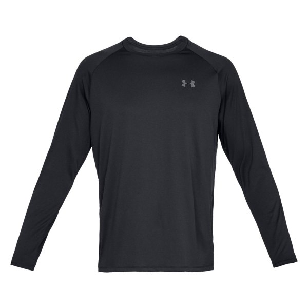 Under Armour® - Tech™ 2.0 Men's Long Sleeve Shirt (Large, Black)