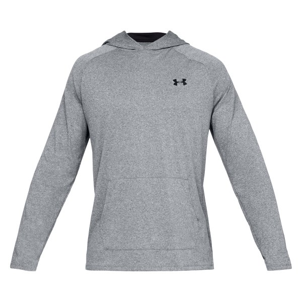 Under Armour® - Tech 2.0 Men's Long Sleeve Shirt (Medium, Pitch Gray Light Heather/Black)