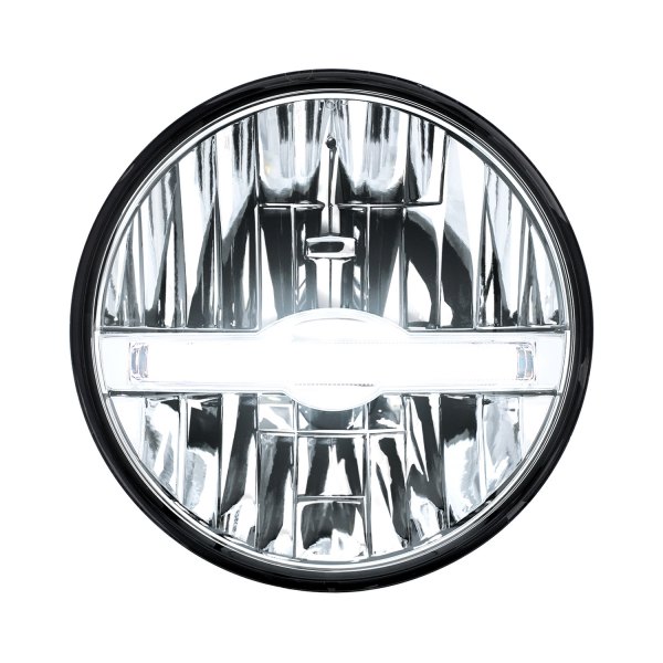United Pacific® - 7" Round Chrome LED Headlight