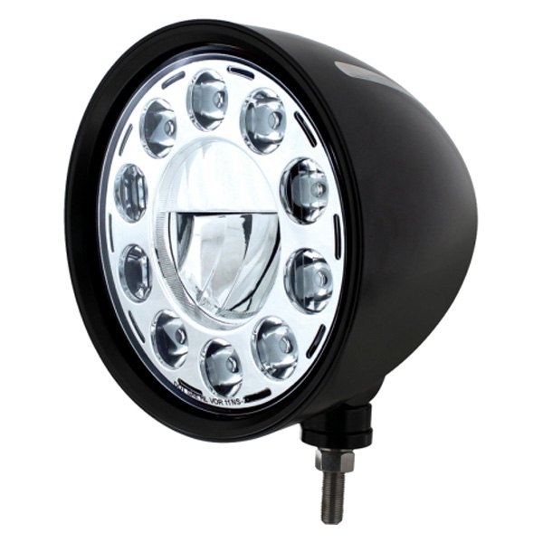 United Pacific® - 7" Style Chrome LED Headlight
