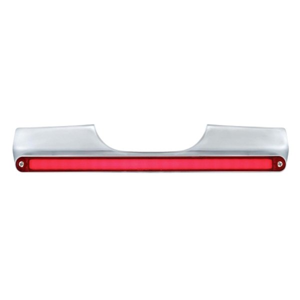 United Pacific® - GLO 12" Chrome Rear LED Stop/Turn Signal Light Bar