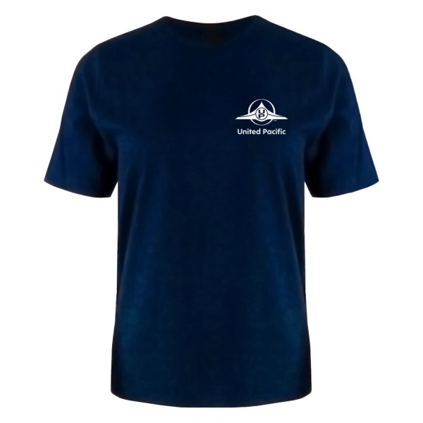 United Pacific® - Truck T-Shirt (Medium, Navy Blue)