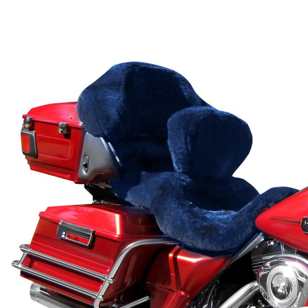 US Sheepskin® - Large Blue Backrest Cover