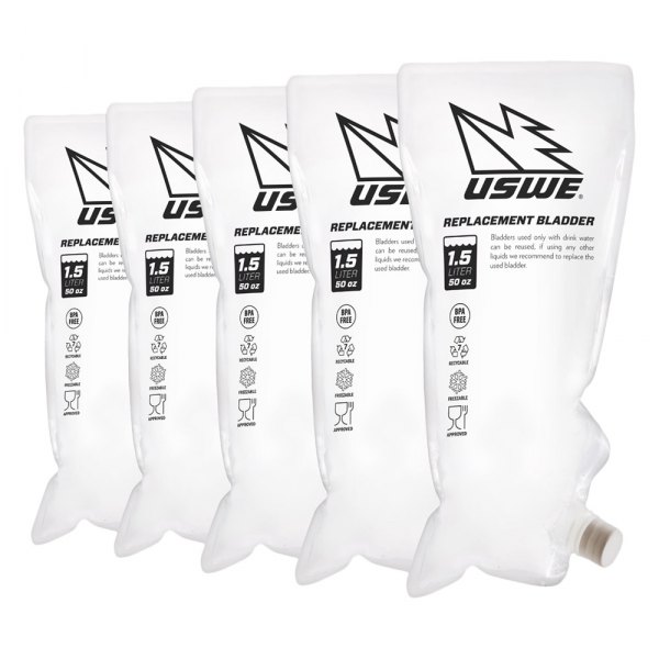 USWE® - Disposable™ 5-Pack Refill Bladder Kit (White)