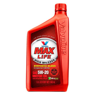 Valvoline® - Max Life SAE 5W-20 Semi-Synthetic Motor Oil, 1 Quart