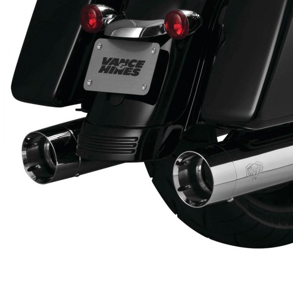  Vance & Hines® - 2-2 Chrome Oversized 450 Titan Slip-On Exhaust System On Vehicle