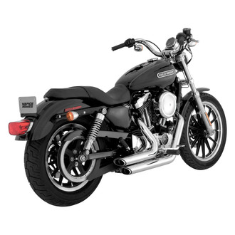 Vance & Hines® - Shortshots 2-2 Chrome Staggered Exhaust System