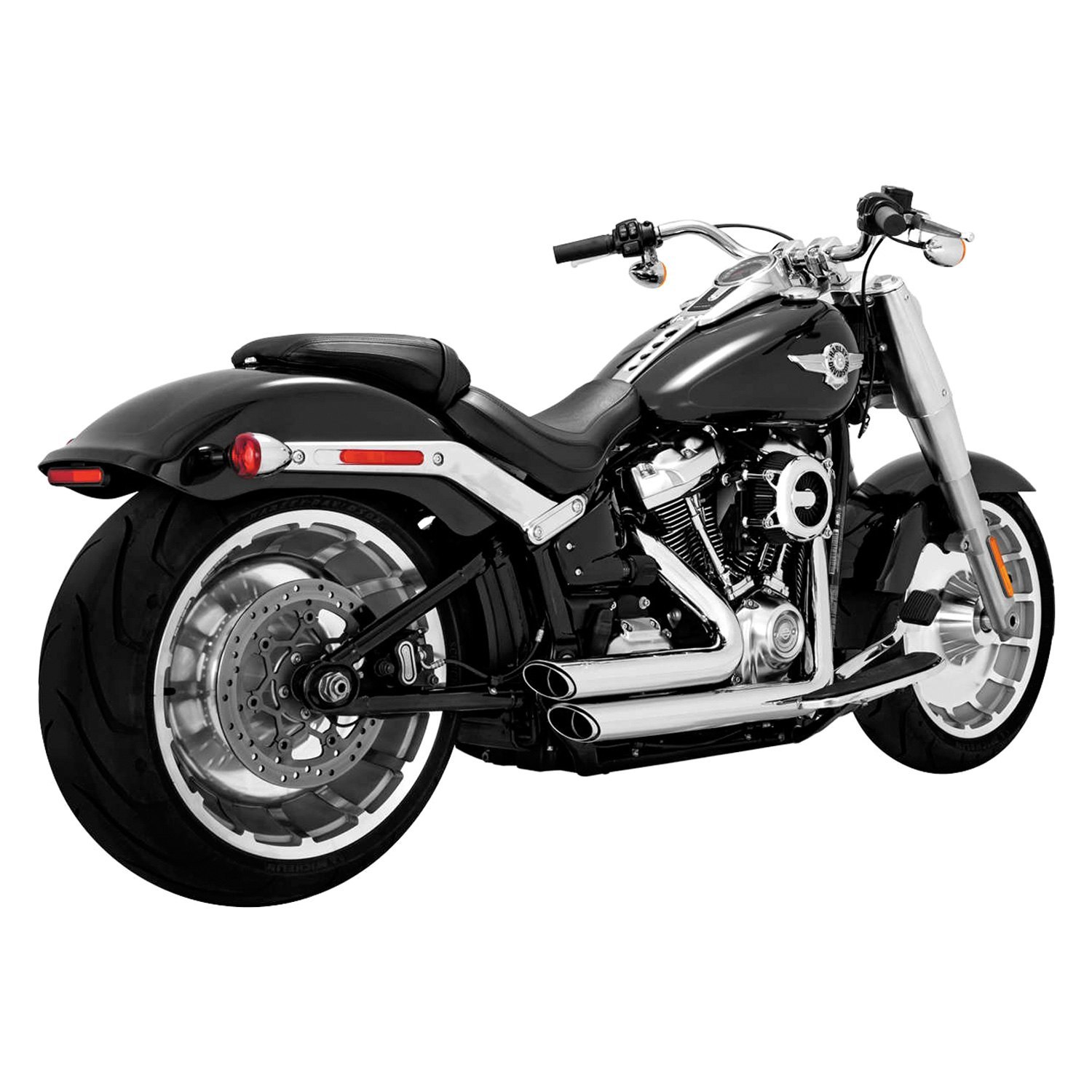 Harley outlet fatboy exhaust