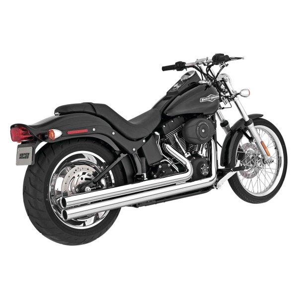  Vance & Hines® - 2-2 Chrome Big Shots Long Exhaust System On Vehicle