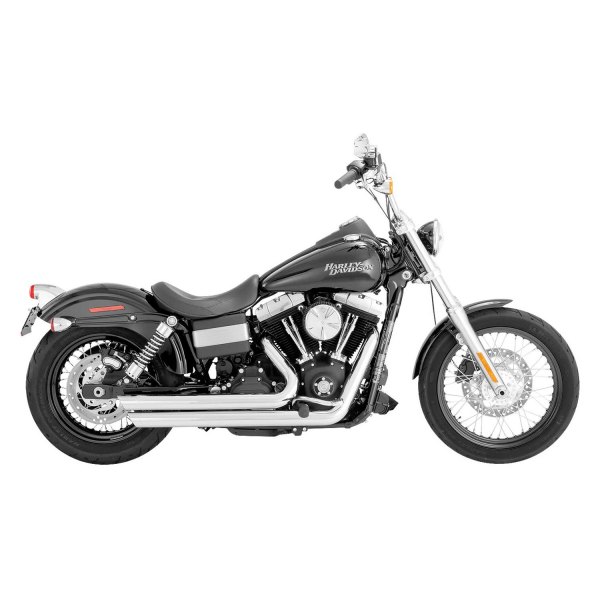  Vance & Hines® - 2-2 Chrome Big Shots Staggered Exhaust System On Vehicle