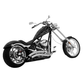 Vance & Hines® - 2-2 Chrome Big Radius 2-Into-2 Exhaust System