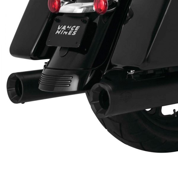  Vance & Hines® - 2-2 Black 4" Eliminator 400 Slip-On Exhaust System On Vehicle