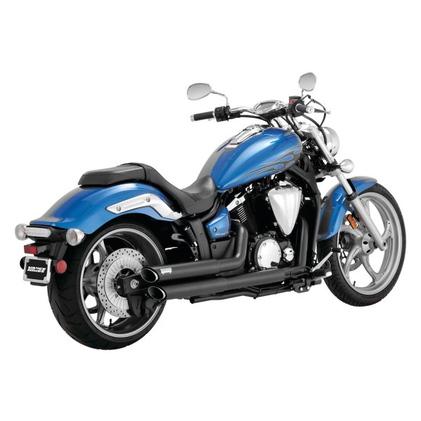 Vance & Hines® - Twin Slash Staggered Exhaust System