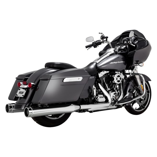  Vance & Hines® - Chrome Torquer 450 Slip-On Exhaust System On Vehicle