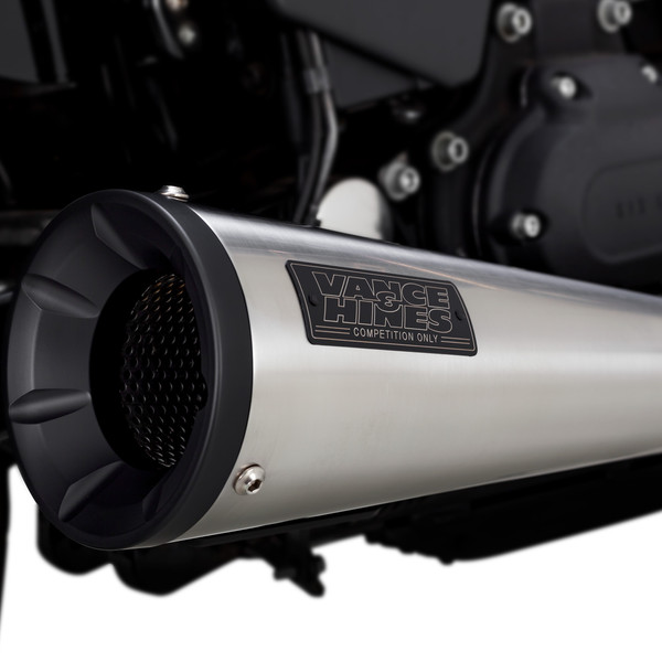 Vance & Hines® 27625 - 2-1 Stainless Steel Upsweep Exhaust System