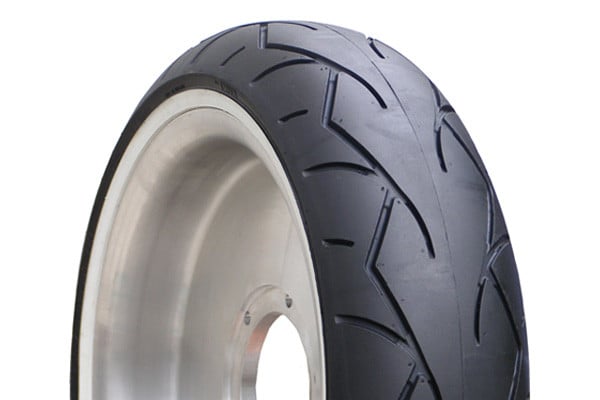 VEE RUBBER® W30201 - VRM 302 TWIN WHITE WALL 120/70-21 H