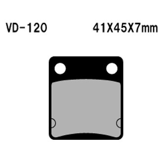 Vesrah® - Organic Semi-Metallic Brake Pads